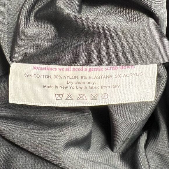 MM Lafleur Lydia Boucle Twisted Strap Tweed Knit Sheath Dress Gray Size 1A NWT - Picture 9 of 14